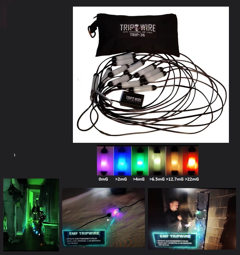 Paranormal EMF Tripwire Trip-36 - Ghost Hunting Equipment by Infraready